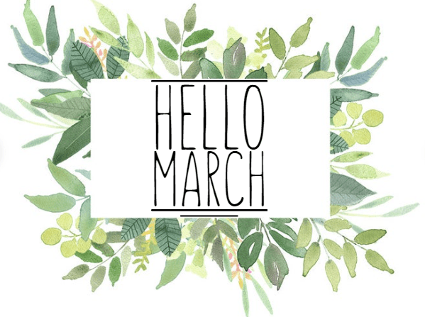 March Newsletter 21 hello march